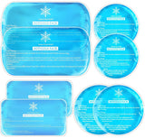 Des packs Tutmyrea en gel réutilisables pour un refroidissement ciblé après blessure.