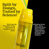 Twice Immunity Rinse: sensation fraîcheur durable après rinçage.