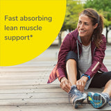 Twinlab Amino Fuel, flacon 32 onces orange-rush, format pratique pour longue utilisation.