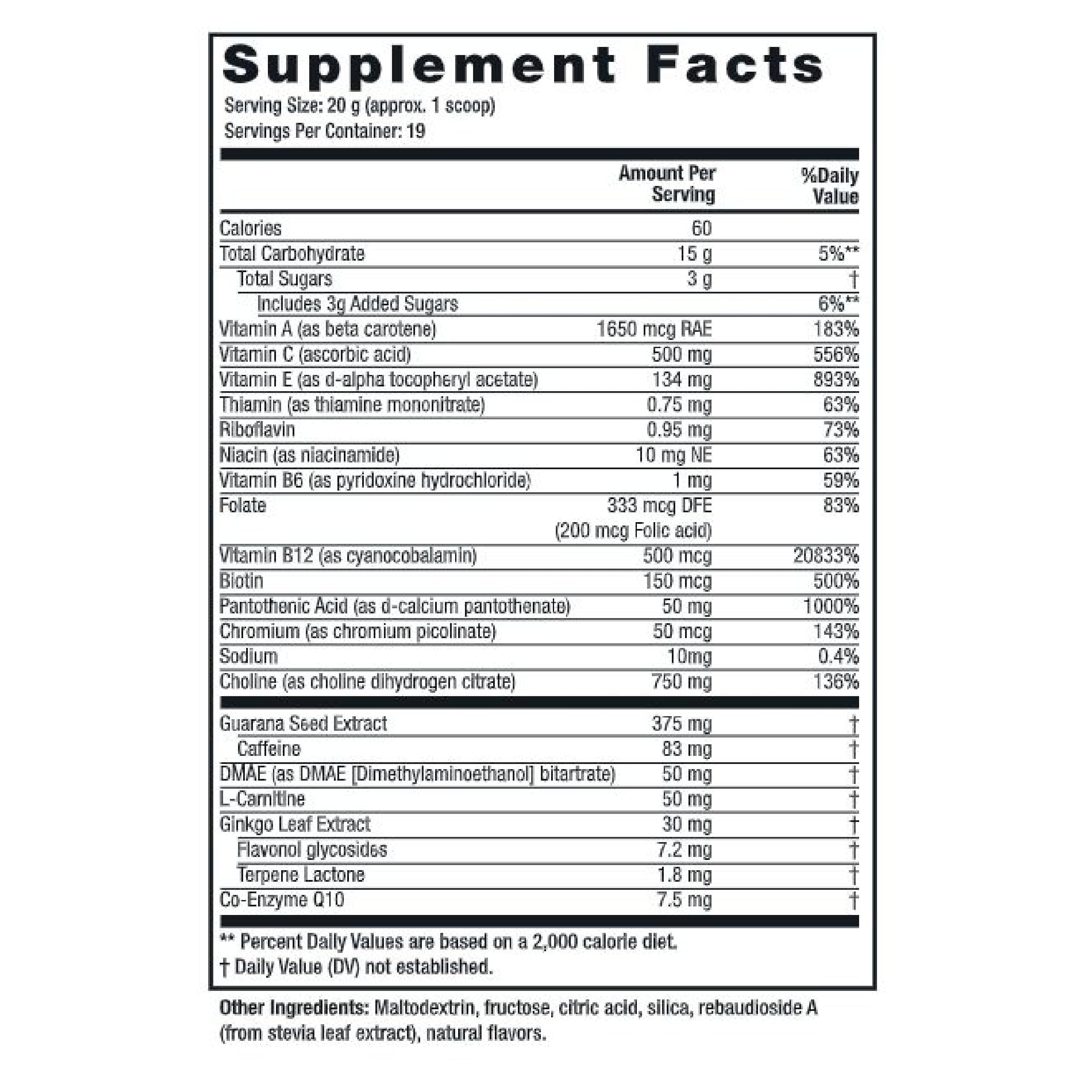 Twinlab Choline Cocktail – poudre: mélange facile pour la mémoire et la vitalité.