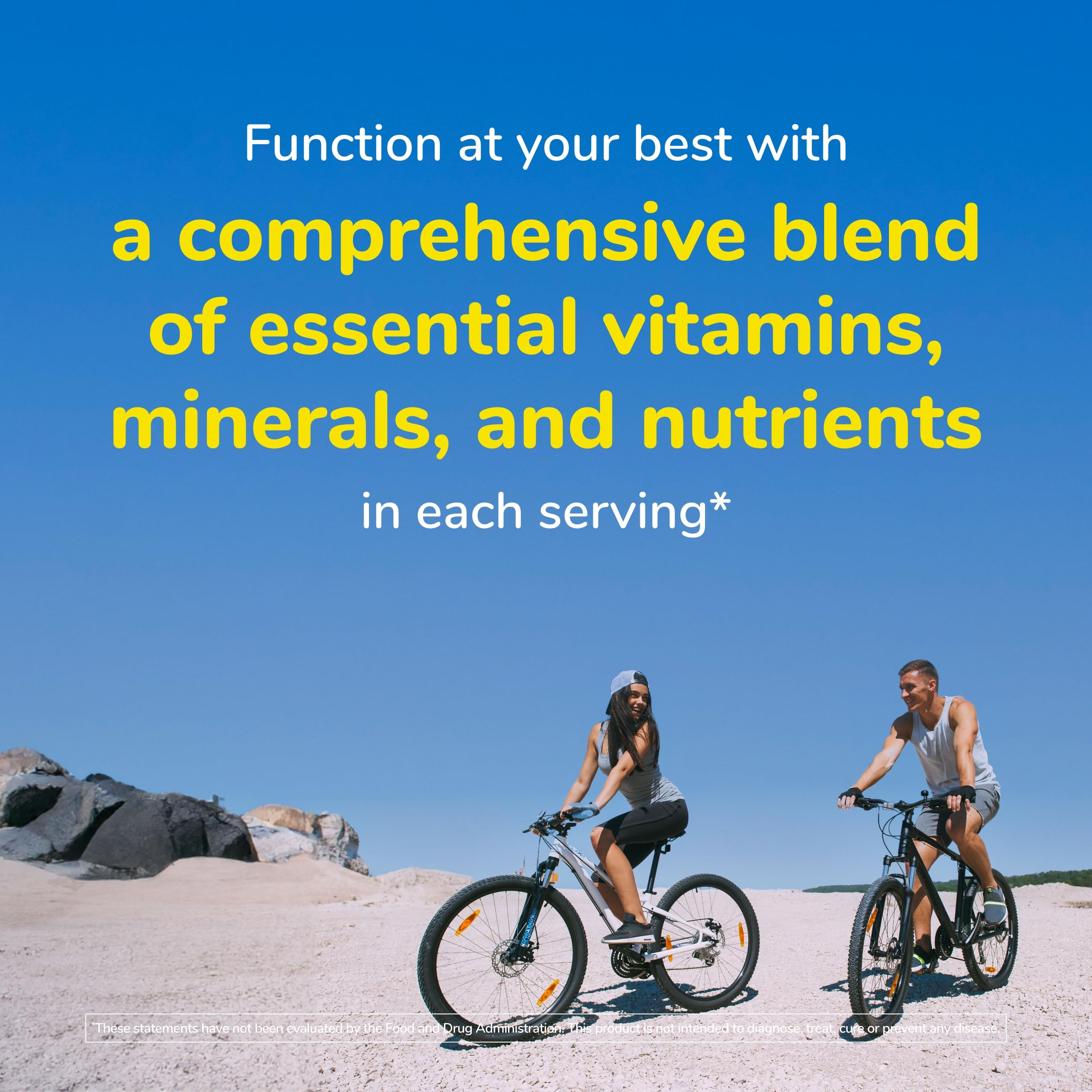 Composition multivitaminée Twinlab Daily One Caps couvrant 24 nutriments essentiels.