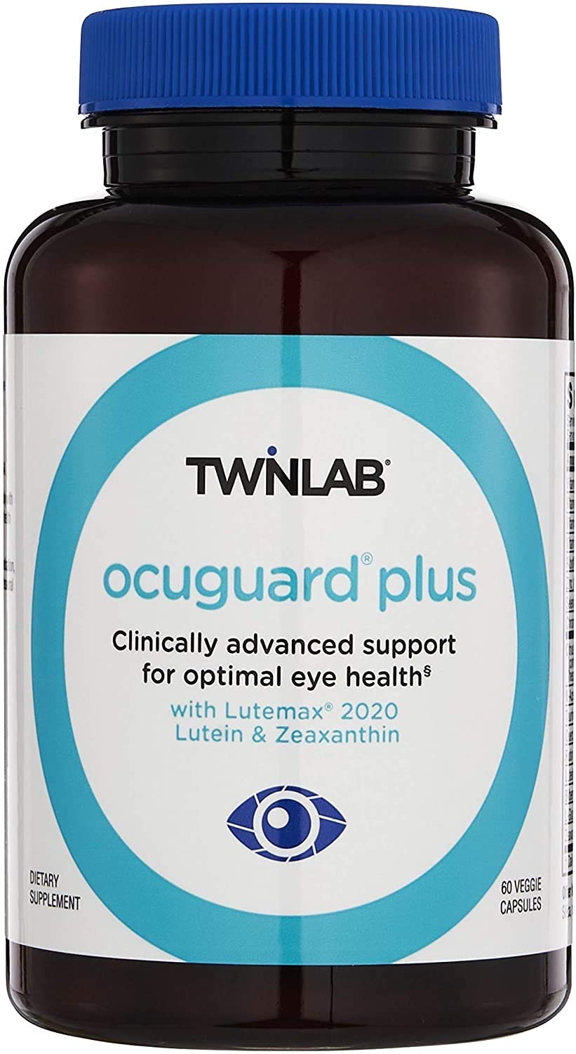 Twinlab Ocuguard Plus - bouteille-capsules: soutien potentiel des yeux au quotidien.