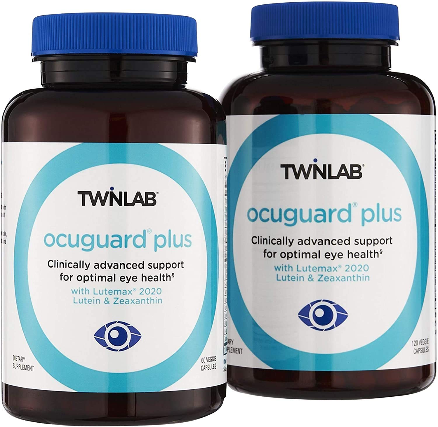 Twinlab Ocuguard Plus - usage-matin-soir: deux capsules pour intégrer votre routine.