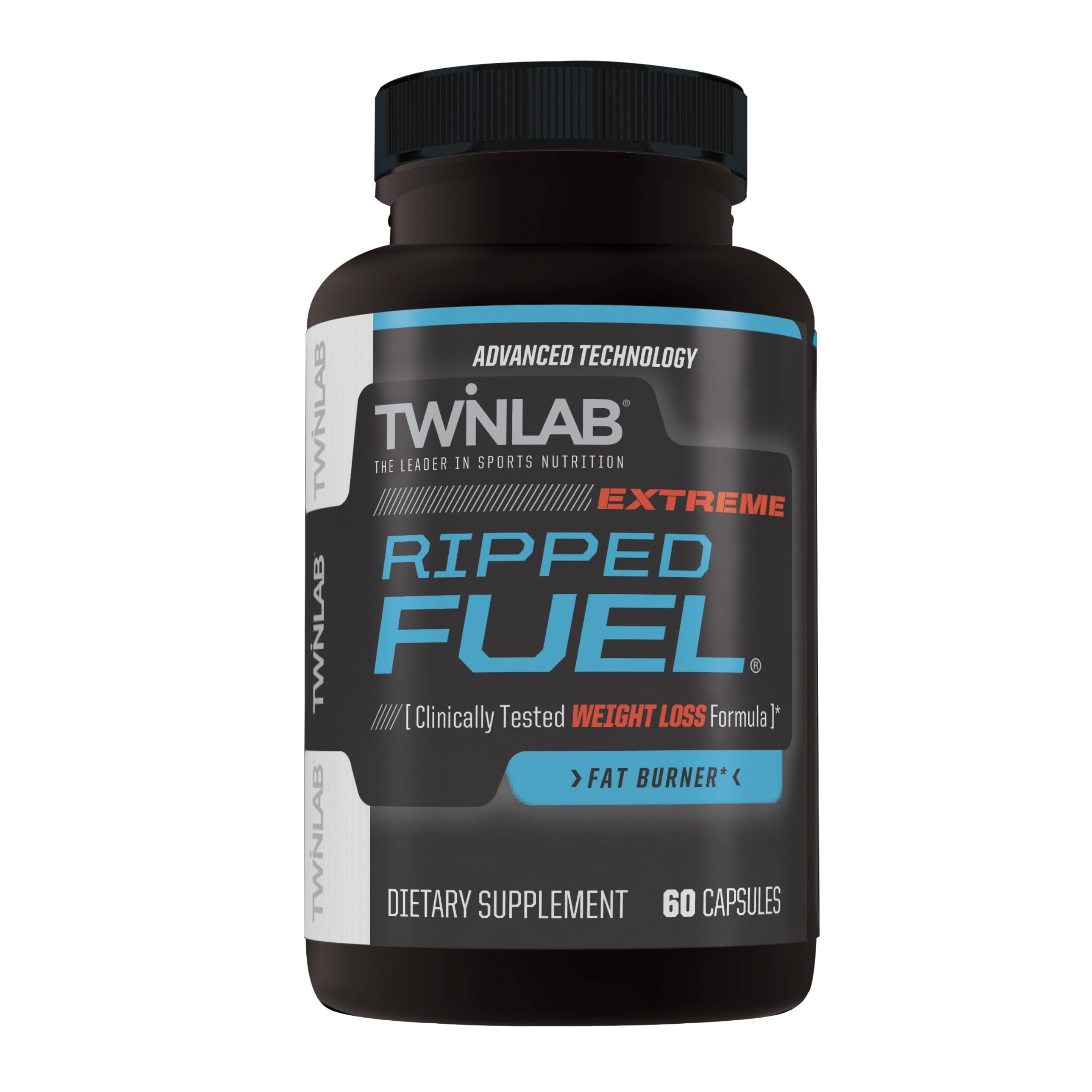 Twinlab Ripped Fuel Extreme, bouteille d'énergie pour vos entraînements.