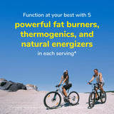 Twinlab Ripped Fuel Extreme, dose du matin prête pour démarrer la séance.