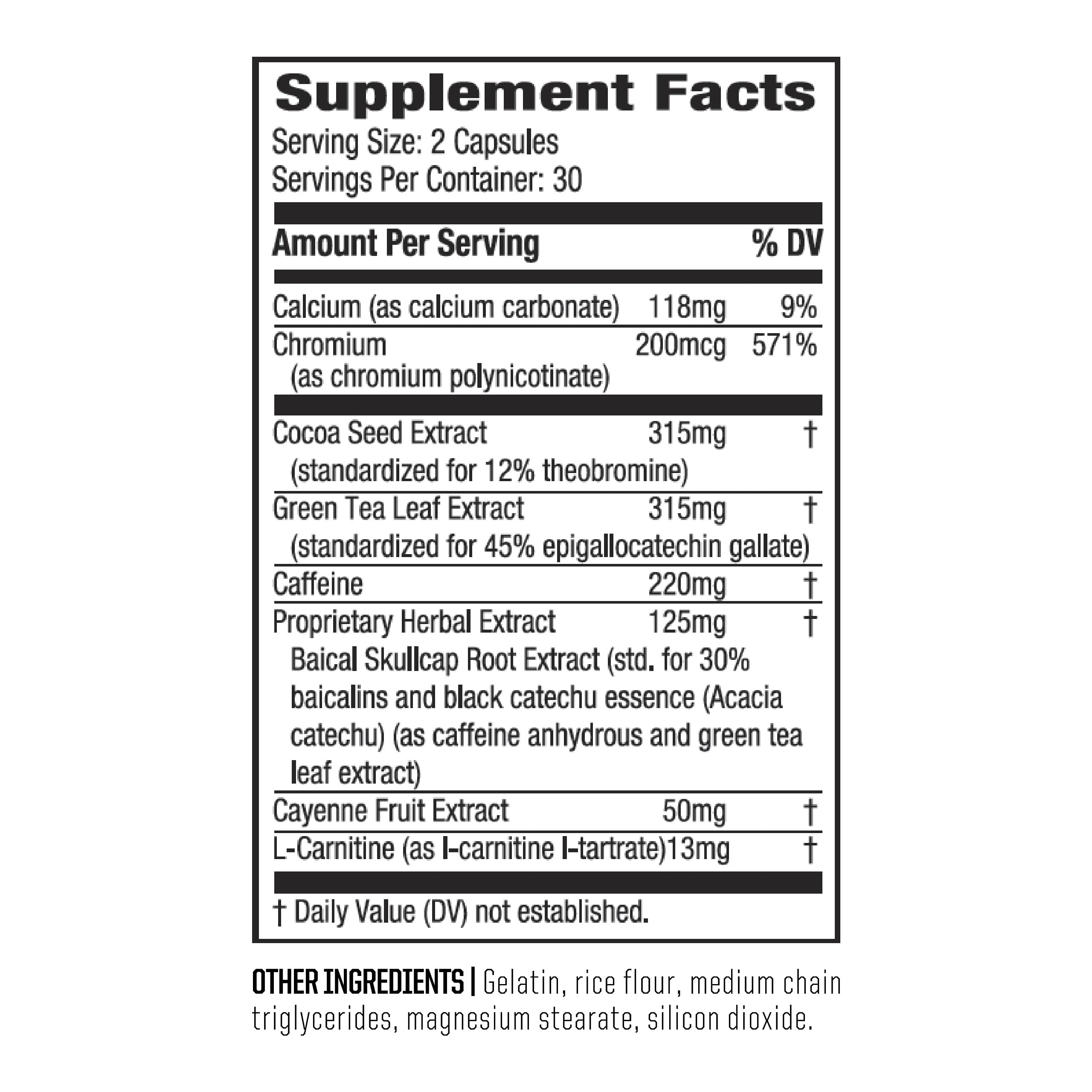 Twinlab Ripped Fuel Extreme, étiquette visible et information produit.