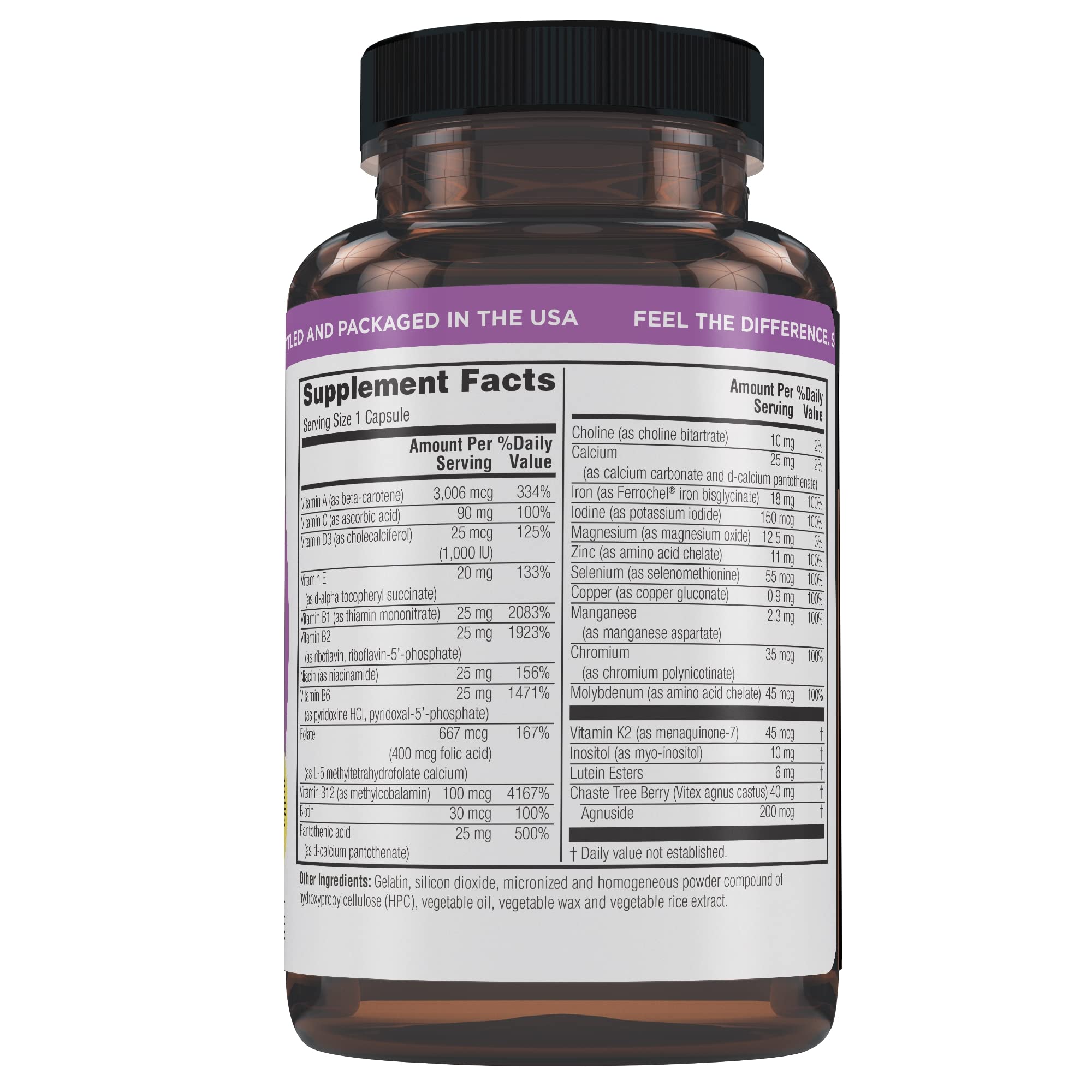 Twinlab TWL Femmes Quotidien — capsules énergie et concentration au quotidien