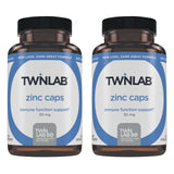 Twinlab capsules de zinc – emballage pratique pour prise quotidienne.