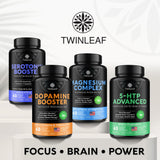 TWINLEAF 5-HTP, soutien potentiel à la concentration et au calme.