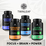 TwinLeaf Dopamine, répartition des ingrédients pour le soutien cognitif.