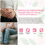 Twoworld lingettes sans parfum, soin doux pour zones délicates.