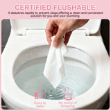Twoworld lingettes format compact portable pour sac à main