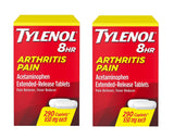 Tylenol articulations, boîte-pack deux, présentation pratique pour le quotidien.