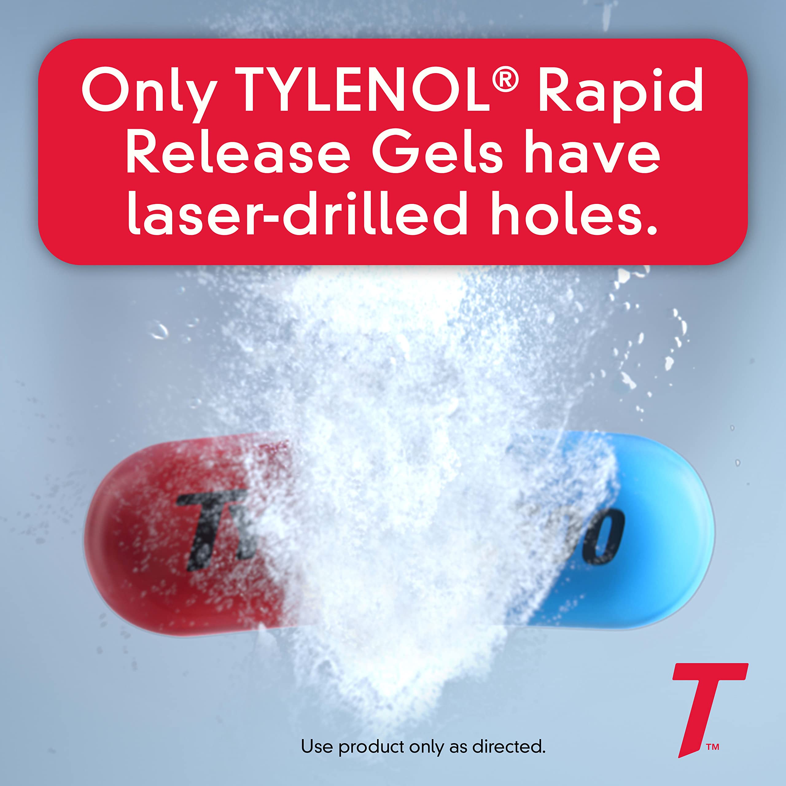 Tylenol boîte 225 gélules – emballage pratique
