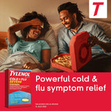 Tylenol Caplets Expectorant Mucus — fluidifie le mucus et facilite l’expectoration.