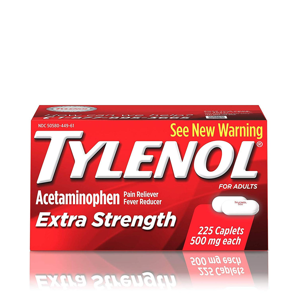 Tylenol comprimés forts 500 mg – soulagement des douleurs et fièvre
