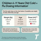 Dose précise Tylenol Enfants, facile à mesurer pour les parents.