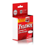 Tylenol Extra Strength 500 mg, emballage arrière pour information complémentaire.