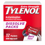 Tylenol Dissolve Packs emballage pratique pour emporter