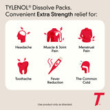 Sachets Tylenol Dissolve, format individuel sans eau
