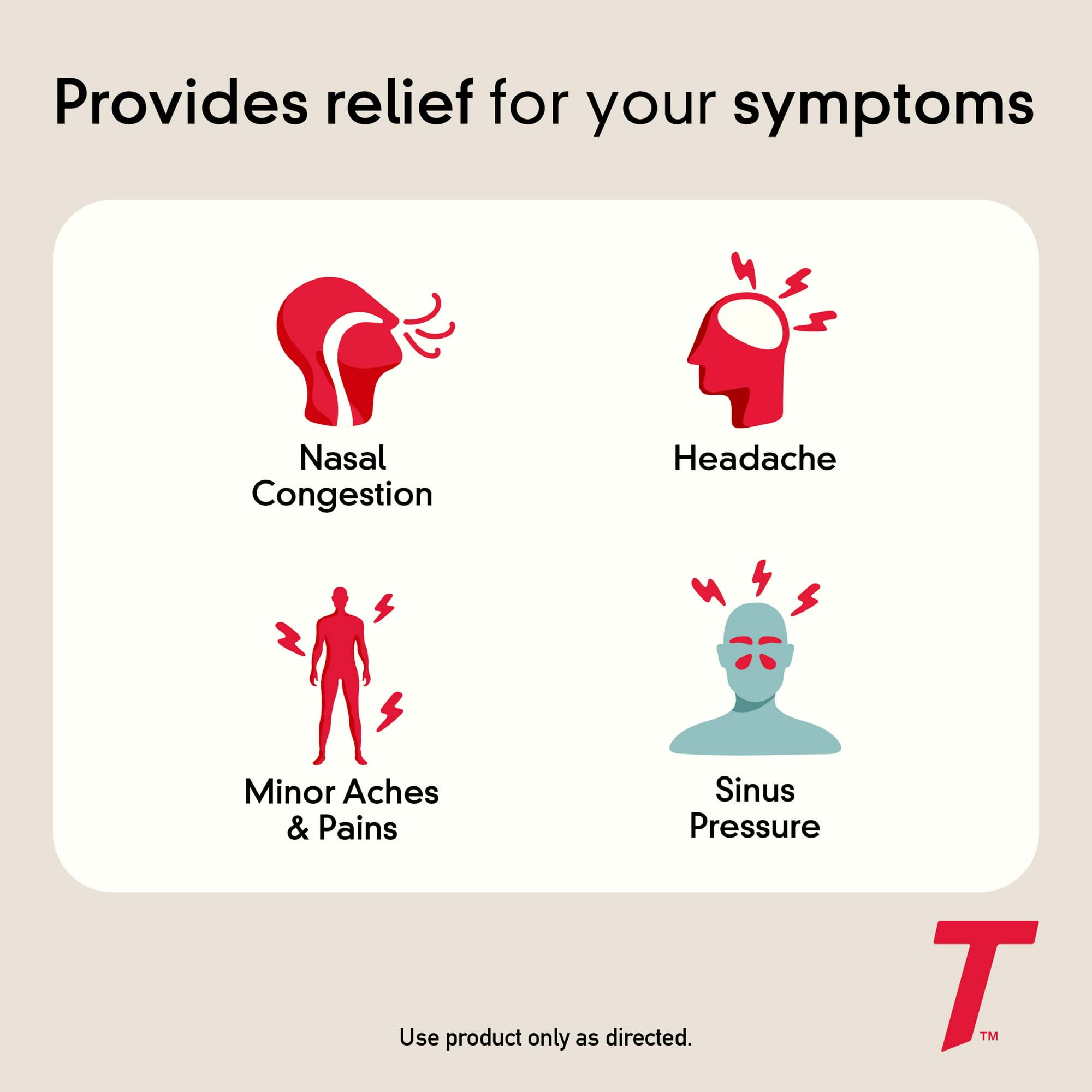 Tylenol Sinus caplets: réduction de la douleur sinusale et confort quotidien.