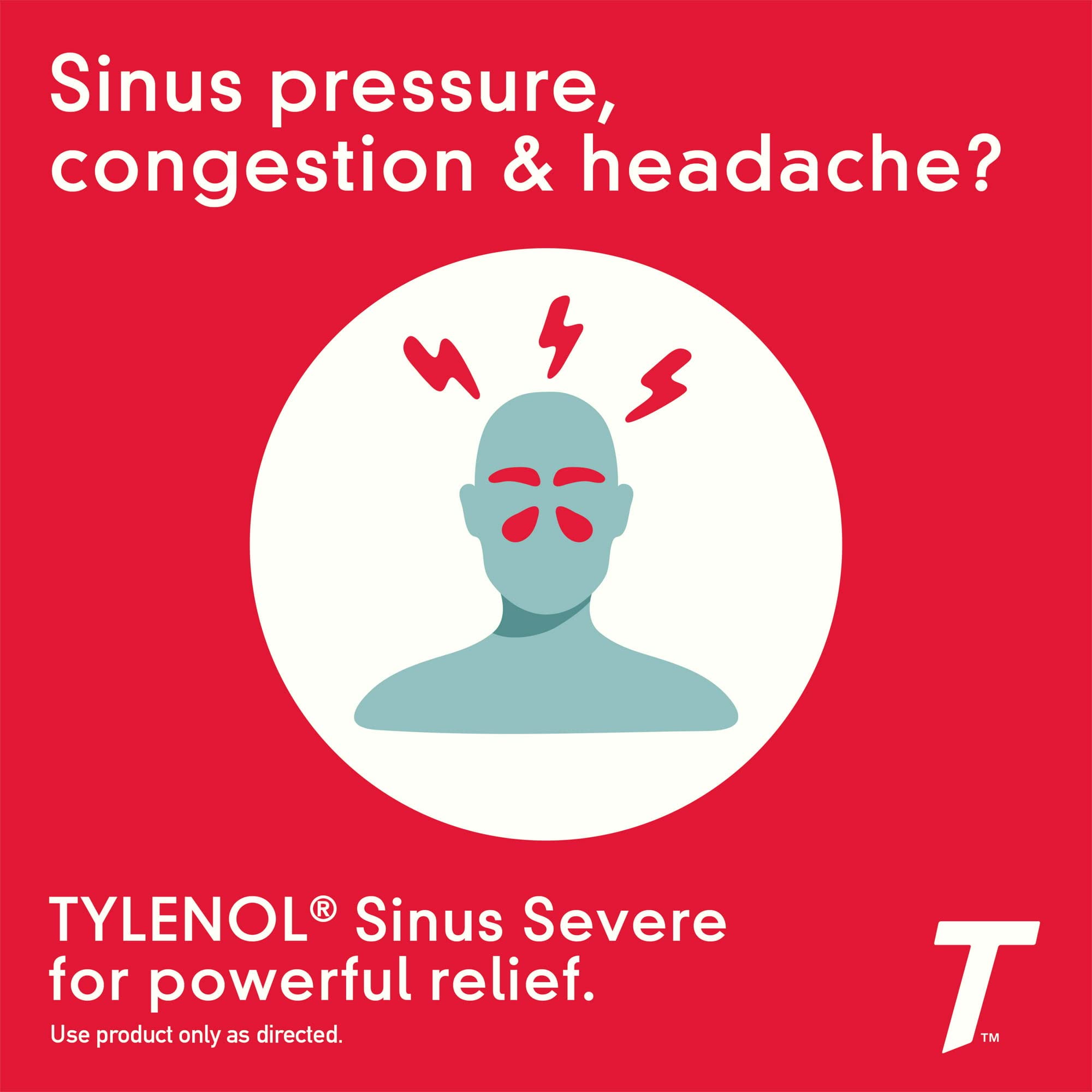 Tylenol Sinus caplets: solution multi-symptômes pour rhume et allergies.