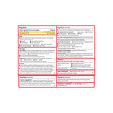 Tylenol Sinus + Mal de Tête Comprimés, boîte 24 et détails d’usage.