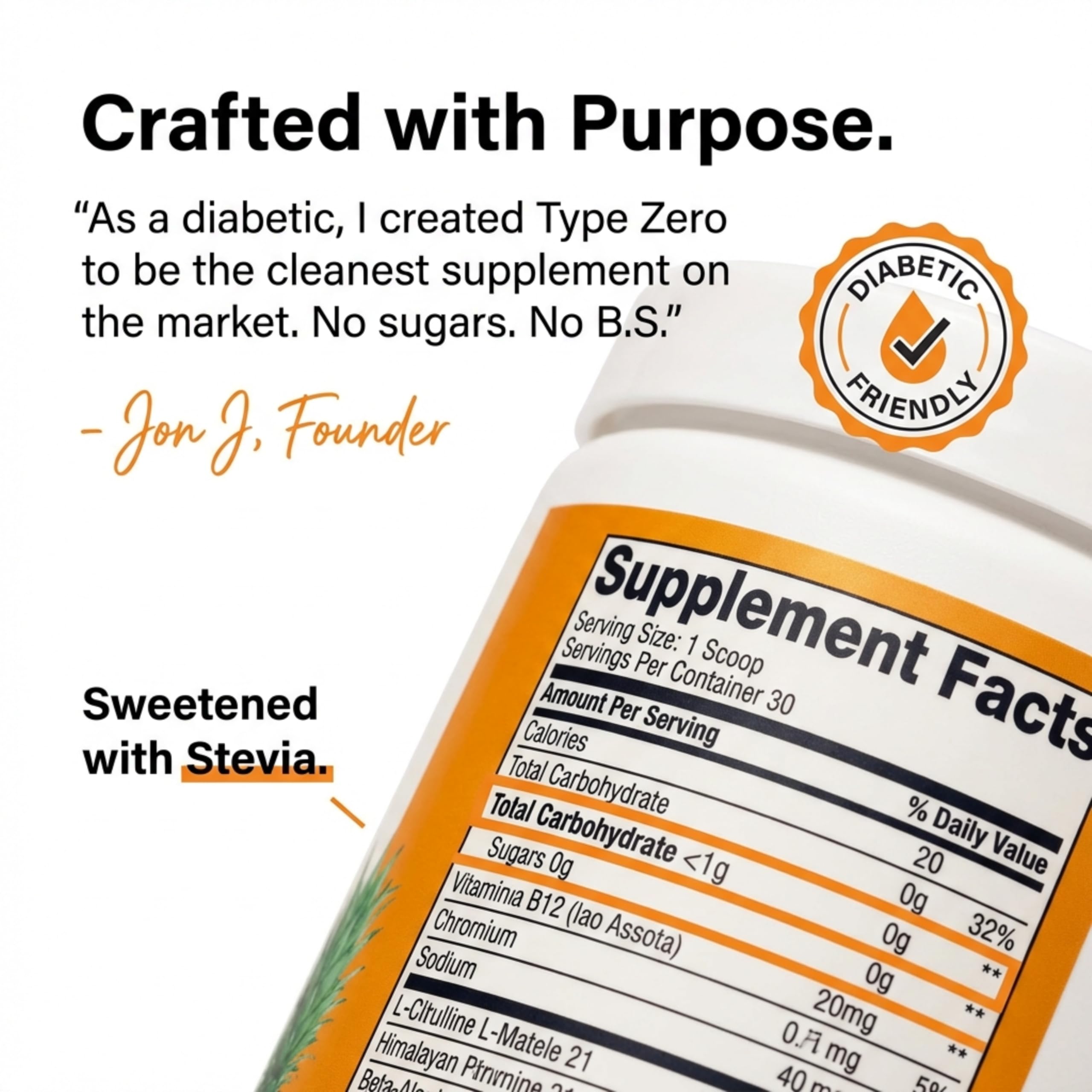 Ingrédients Beta-Alanine et Betaine Anhydre dans la formule.