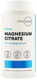 Capsules Type Zero Magnésium citrate 420 mg dans une bouteille pour l'usage quotidien.