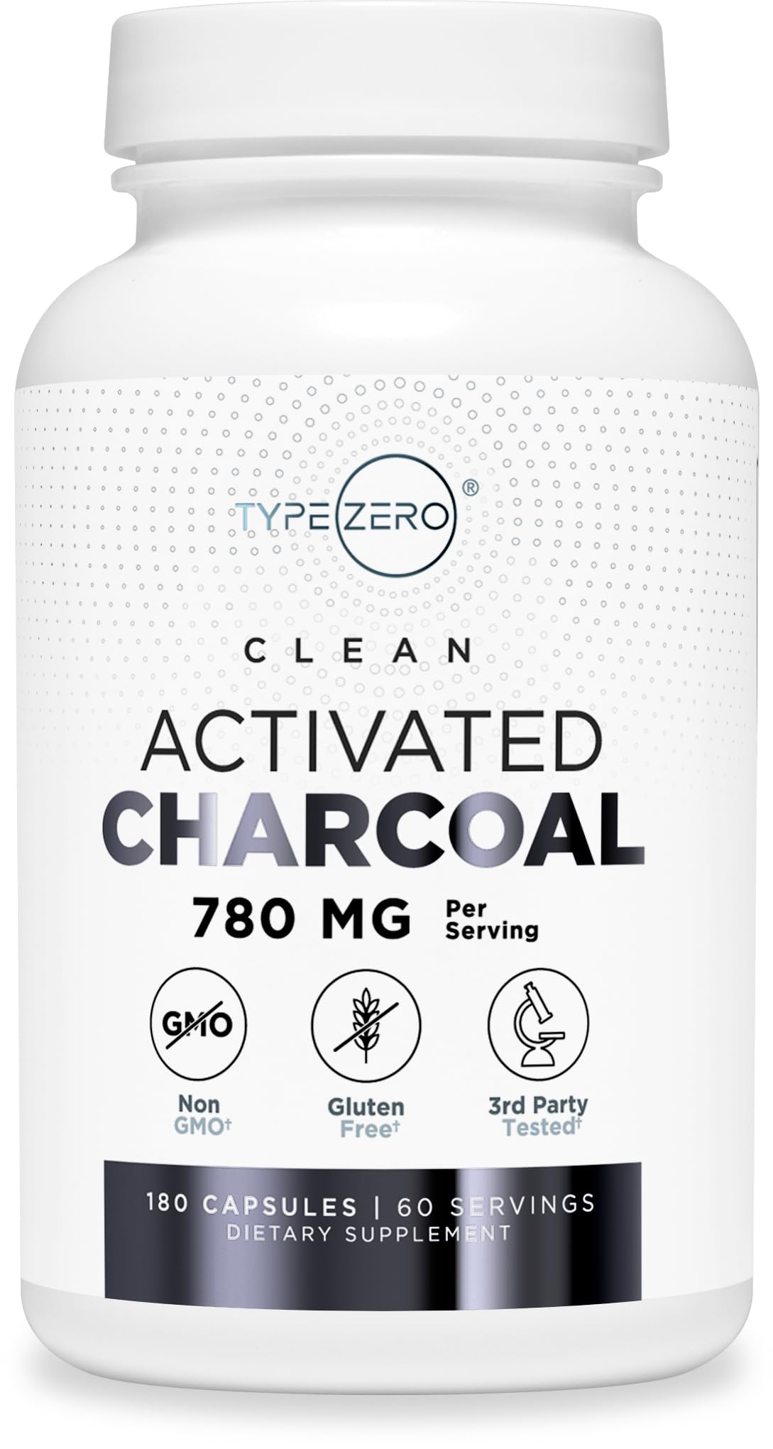 Emballage conforme et clairement étiqueté pour Type Zero Charbon Actif
