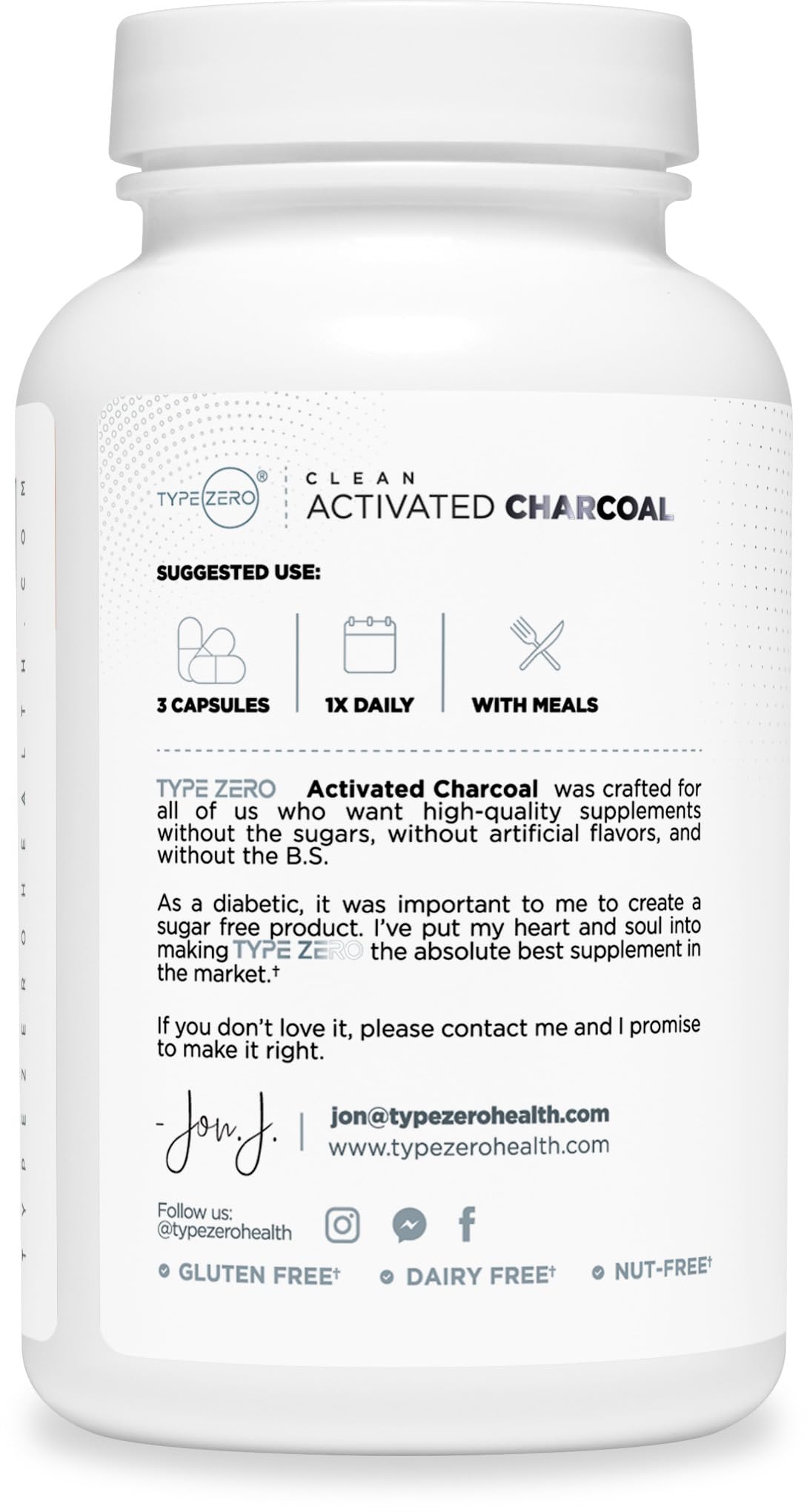 Laboratoire ISO-accrédité testant Type Zero Charbon Actif capsules