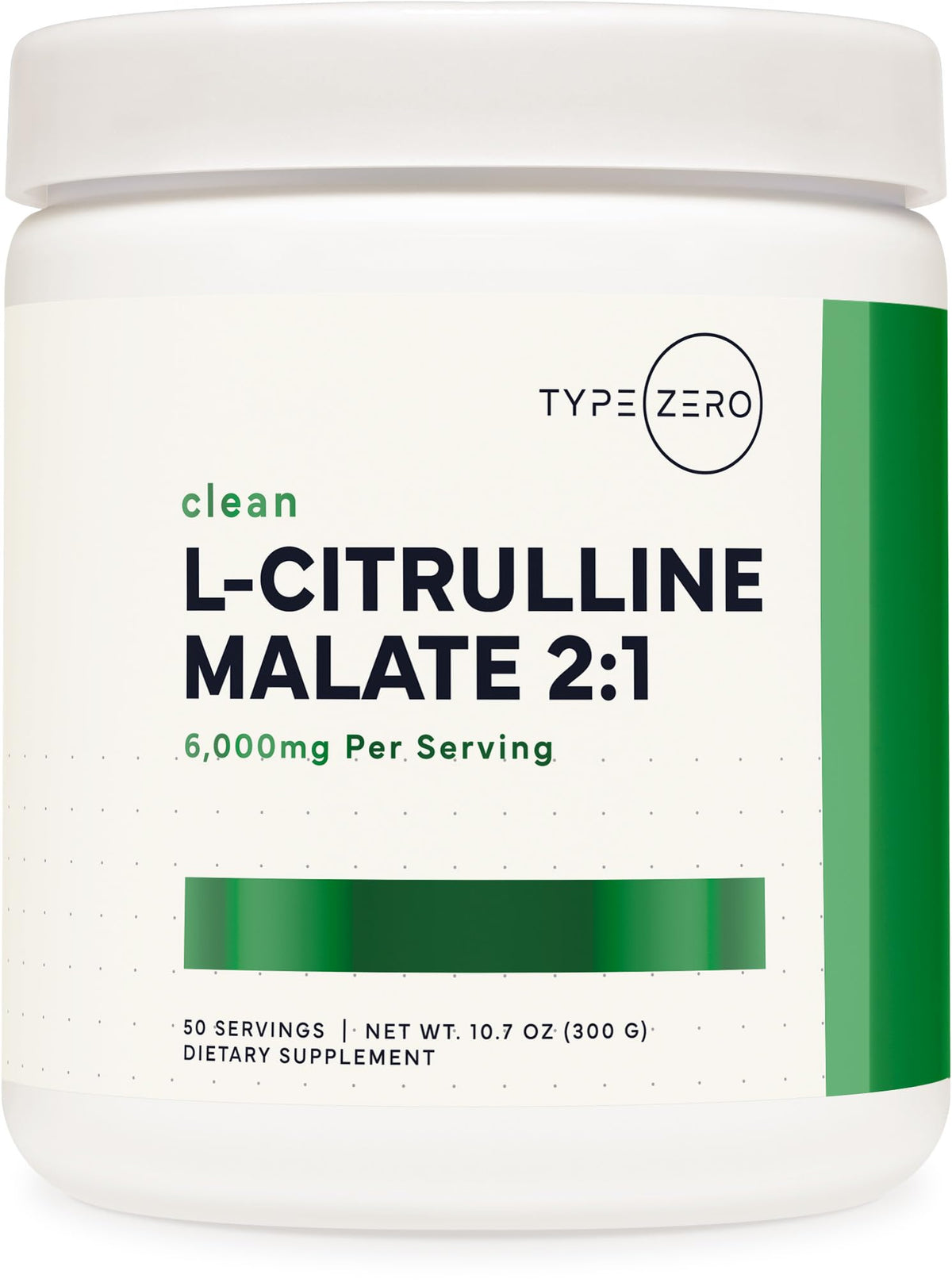 Type Zero L-Citrulline Malate, poudre 2:1 prête pour l effort