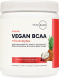 Type Zero BCAA en poudre avec arôme fruits tropicaux pour récupération rafraîchissante