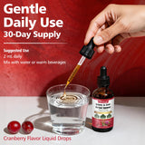 Gouttes Tyrnixel format liquide pratique pour eau jus ou thé