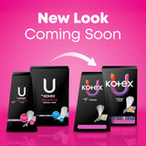 U by Kotex Balance, liner en tissu coton doux pour le confort.