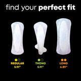 U by Kotex Balance protège-slips forme plate et flexible, suit les mouvements