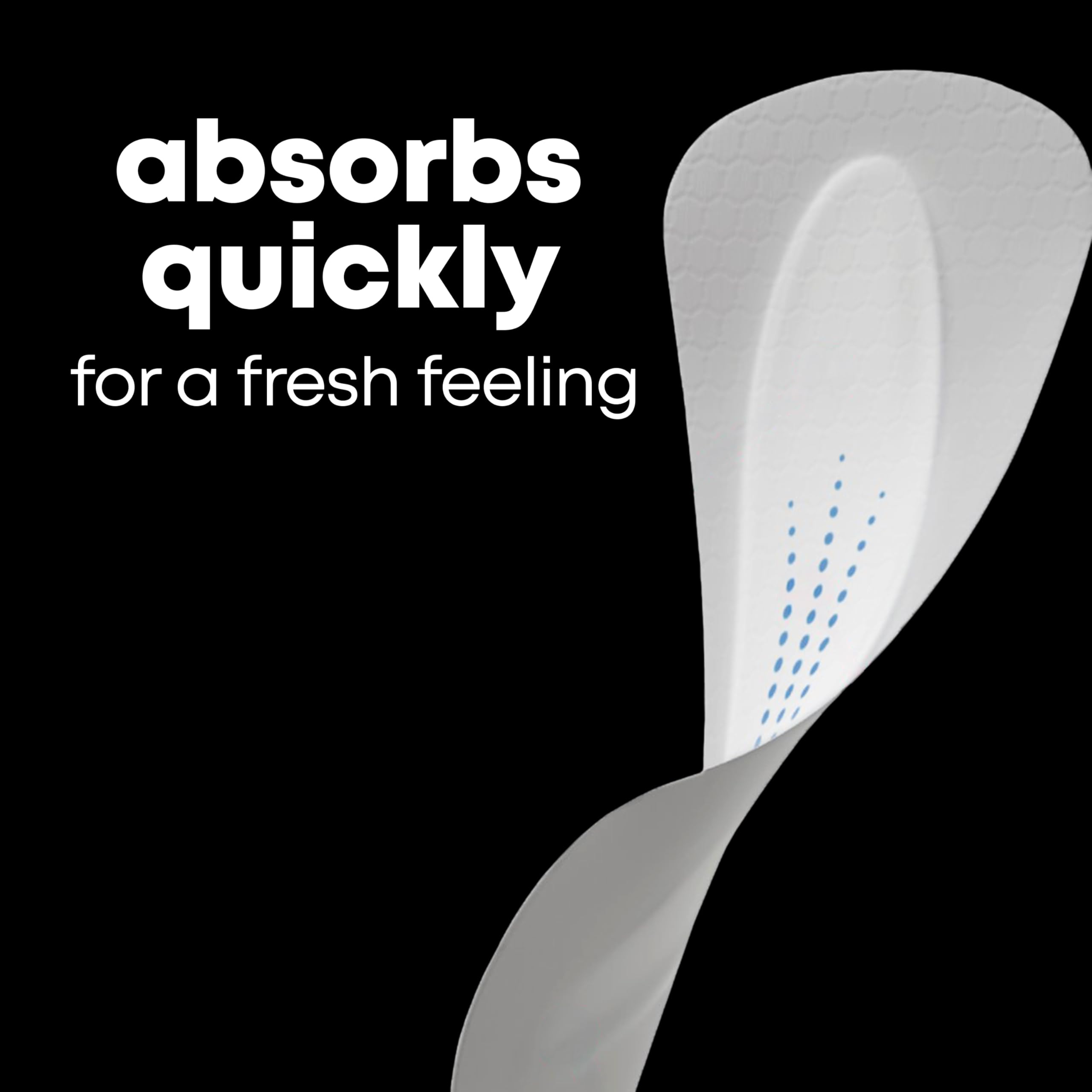 U by Kotex Balance protège-slips testés dermatologiquement pour peaux sensibles
