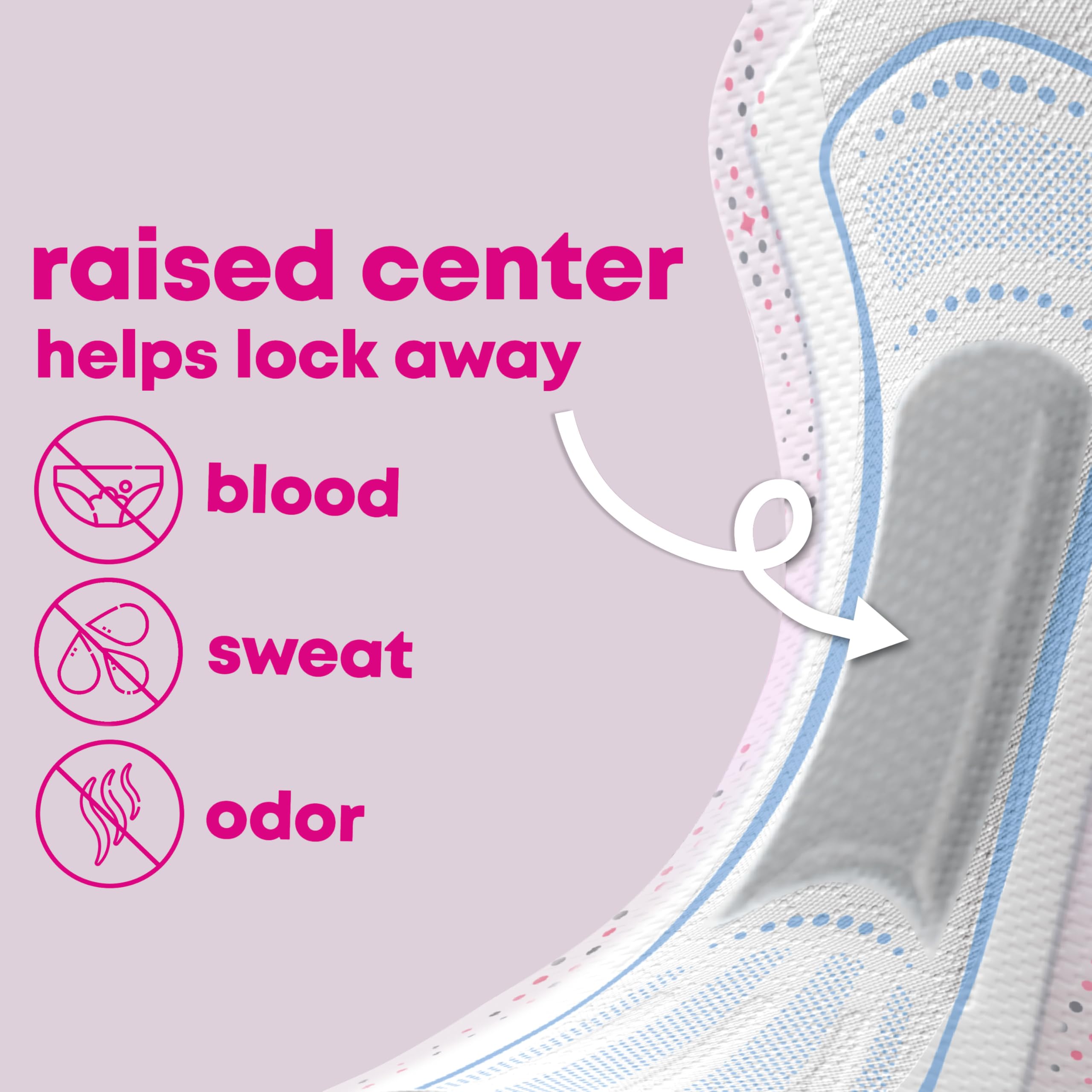 U by Kotex Balance Teen – ajustement sur les courbes, réduction des espaces.