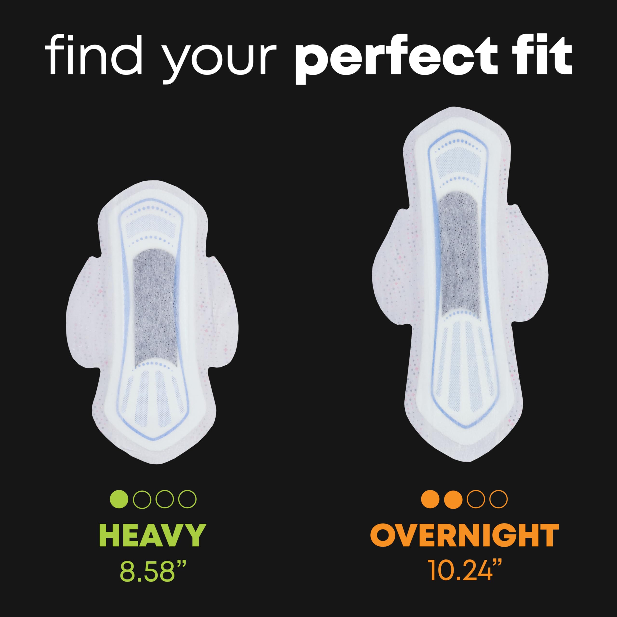 U by Kotex Balance Teen – centre surélevé, absorption rapide des liquides.