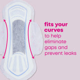 U by Kotex Balance Teen – sans parfum et peau sensible, soin discret.