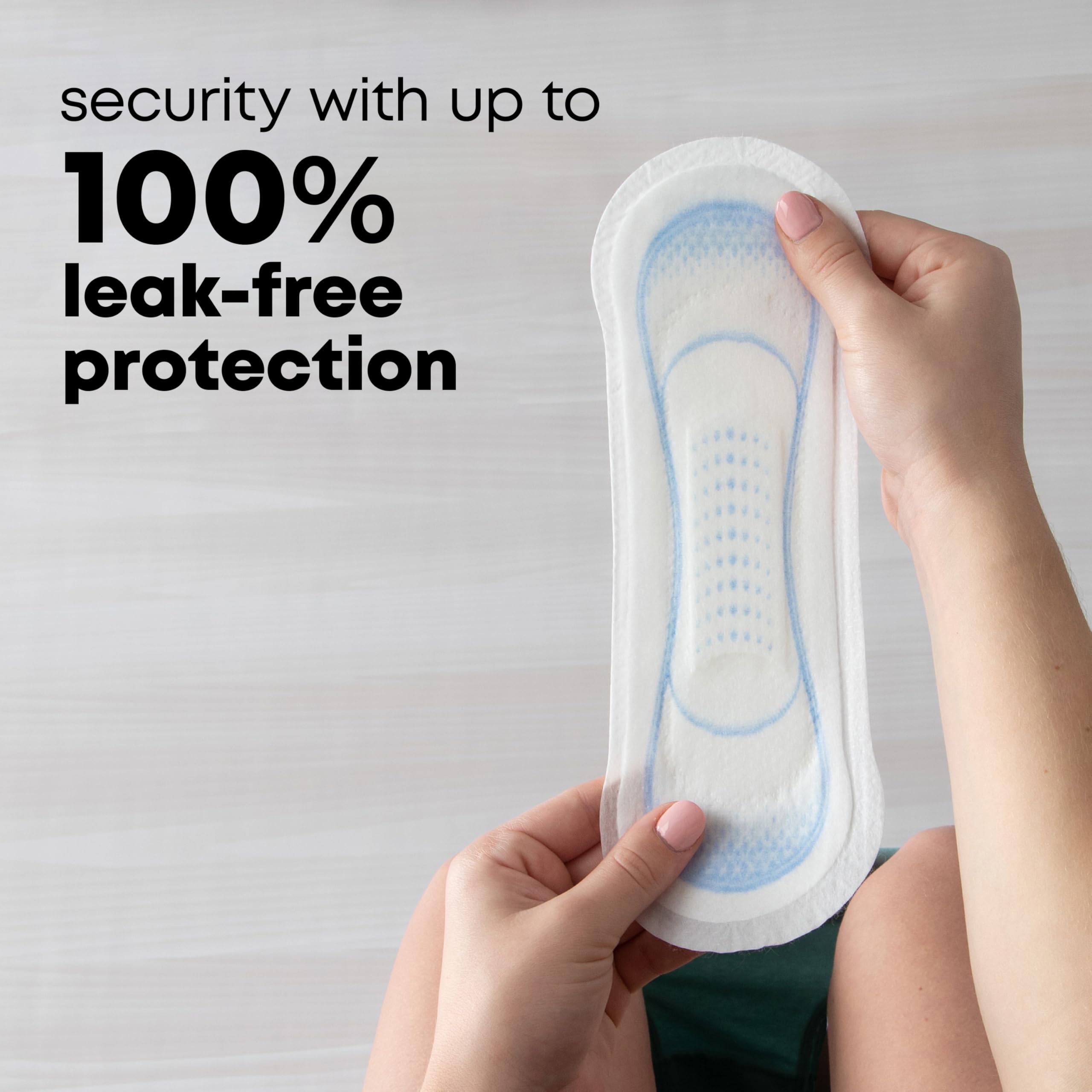 U by Kotex revêtement doux et respirant pour le quotidien