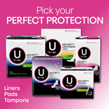 U by Kotex hypoallergéniques sans latex naturel