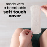 Protège-slips U by Kotex Clean & Secure, hypoallergenique et dermatologiquement teste.