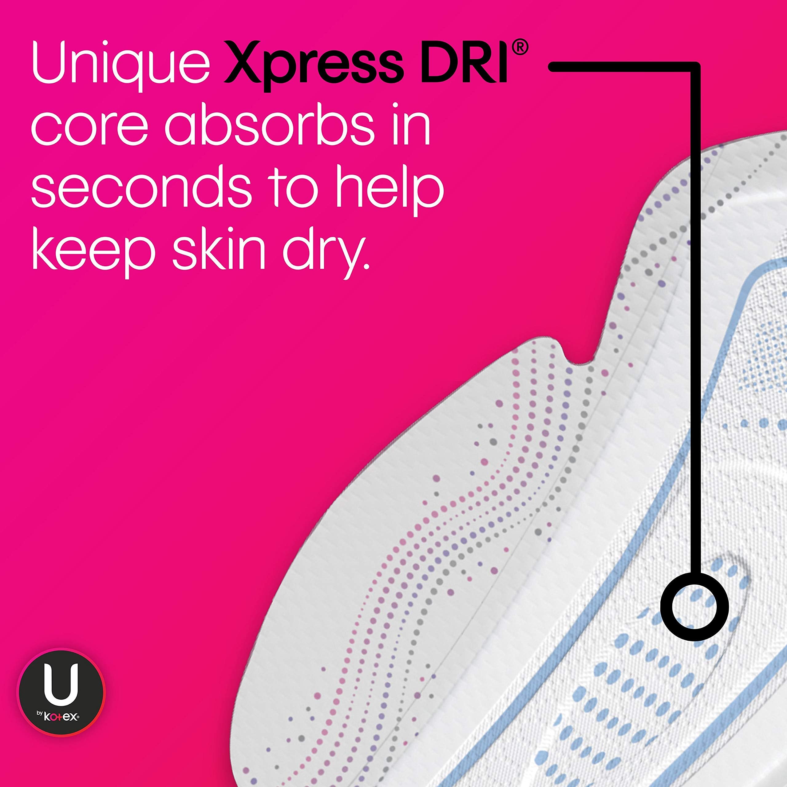 U by Kotex CleanWear, design ComfortFlex épouse vos mouvements.