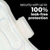 U Kotex confort avec couverture douce et respirante.