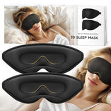 Uaszdau masque 3D contour confort: espace pour extensions de cils et yeux sans pression