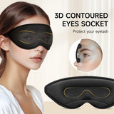 Uaszdau masque blocage lumière 100% pour sommeil sombre et réparateur