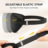 Uaszdau masque épaisseur 14mm confort: contour profond pour isolation