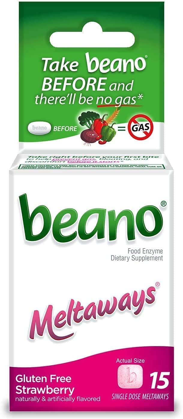 Beano Meltaways pratique à emporter et tester lors de sorties