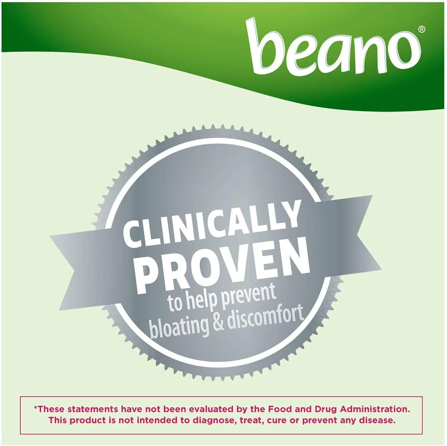 Beano Meltaways utilise enzyme naturelle pour les glucides complexes